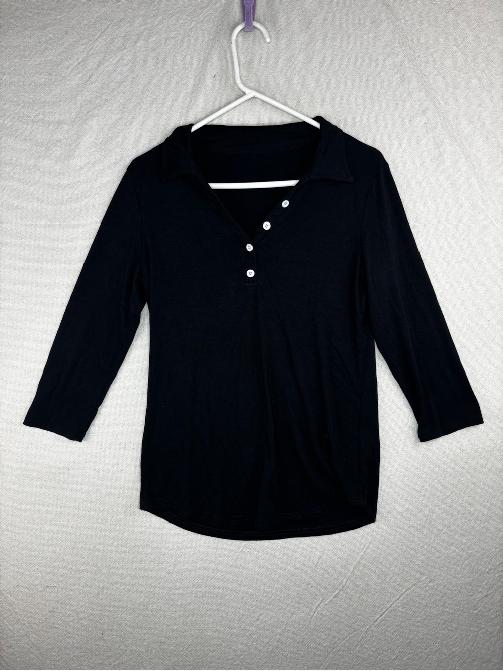 Black long sleeve top women’s medium